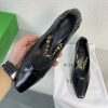 すぐ届 ボッテガヴェネタ マダムブラックパテントレザーデコルテ bob44663 - 画像 (7)