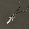 目を惹くカラー クロムハーツ ネックレス 偽物 ＃5 ダガー Dagger チャーム Kuj79060 - 画像 (2)