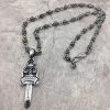 目を惹くカラー クロムハーツ ネックレス 偽物 ＃5 ダガー Dagger チャーム Kuj79060 - 画像 (5)