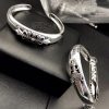 クロムハーツ ダガー ブレスレット コピー◆925シルバー フローラルクロス Kui78982 - 画像 (2)