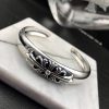 クロムハーツ ダガー ブレスレット コピー◆925シルバー フローラルクロス Kui78982 - 画像 (5)