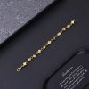 クロムハーツ 刻印 925 ブレスレット 偽物 サイコロ 十字 イエローゴールド Kur32017 - 画像 (3)