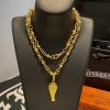 クロムハーツ コピー 22K タイニーCHクロスホイッスル ロングクロスボール チェーン Kuu77538 - 画像 (2)