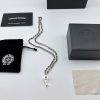 クロムハーツ 偽物 22K GOLD ダガー/ホイッスルチャーム ロングクロスボール チェーン Kun34574 - 画像 (4)