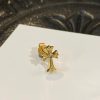 n級品 おすすめクロムハーツ 22K CHクロス スタッド イヤリング コピー Kug89298 - 画像 (4)