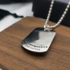 大人気! クロムハーツ ロサンゼルス コピー レイズドスタードッグタグ Kuv52916 - 画像 (9)