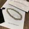 n級 おすすめ クロムハーツ コピー ロゴチェーンブレスレット silver Kut28215 - 画像 (4)