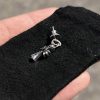 クロムハーツ  CH CROSS ベイビーファットピアス with ダイヤ Kuv59003 - 画像 (2)