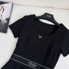 お洒落 プラダ ラウンドネック 偽物 ワンピース puv73764 - 画像 (7)