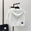 超希少！シャネル トップ コットンジャージー 偽物 上下 セット shc46397 - 画像 (7)
