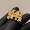 稀少 クロムハーツ セメタリーリング 22K×パヴェダイアモンド Kun96226 - 画像 (6)