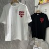 ミュウミュウ コットンジャージー Tシャツ スーパーコピー myw06303