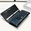 送料込バレンシアガ レプリカ コンチネンタル ウォレット クロコダイル型押し baq34558 - 画像 (4)