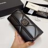 〔再入荷♪〕シャネル 19 ロング フラップ ウォレット 偽物 shp90308 - 画像 (2)