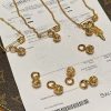 一目惚れ♪クロムハーツ ネックレス 偽物 CHクロス 22K セーフティピン ゴールド Kue62753 - 画像 (5)