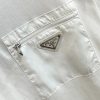 注目★プラダ Re-Nylon ジャージーTシャツ コピー トライアングルロゴ メンズ puq30796 - 画像 (5)