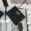 稀少ディオール カロ CARO ダリア 2つ折り財布 レプリカ カナージュ dea91963 - 画像 (3)