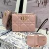 ブティック♪ディオール パチモン カロ CARO ダリア 2つ折り財布 カナージュ dej25847