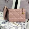 ブティック♪ディオール パチモン カロ CARO ダリア 2つ折り財布 カナージュ dej25847 - 画像 (2)
