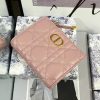 ブティック♪ディオール パチモン カロ CARO ダリア 2つ折り財布 カナージュ dej25847 - 画像 (3)