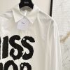MISS ディオール 偽物 ブラウス シャツ【存在感を放つロゴ★】 451B28A3433 - 画像 (4)