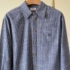 セリーヌ トリオンフ刺繍入り n級品 コーデュロイ クロップドシャツ Cej77233 - 画像 (4)