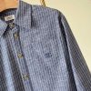 セリーヌ トリオンフ刺繍入り n級品 コーデュロイ クロップドシャツ Cej77233 - 画像 (5)