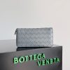 稀少 ボッテガヴェネタ 激安 イントレチャートレザージップウォレット bon48622 - 画像 (2)