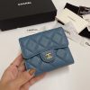 【新色♡】シャネル コピー 三つ折りフラップウォレット パープル 4色 shk15984 - 画像 (3)