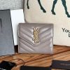 サンローラン コピー★レザー 折りたたみ 財布 4色 Saj33428 - 画像 (5)