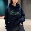 売上総額１位！グッチ レプリカ コットンジャージー フーデッド スウェットシャツ 788771XJGQK4215 - 画像 (3)