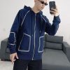 合わせやすいカラー♪【エルメス】フード付きスウェットシャツ 偽物 H457850HA
