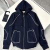 合わせやすいカラー♪【エルメス】フード付きスウェットシャツ 偽物 H457850HA - 画像 (4)