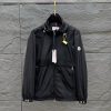 お洒落に♪☆モンクレール『Joly』偽物 ナイロン ジャケット 黒 moe59937