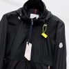 お洒落に♪☆モンクレール『Joly』偽物 ナイロン ジャケット 黒 moe59937 - 画像 (5)