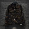 超希少！24FW バレンシアガ All-Overロゴ 偽物 デニムジャケット bax05565