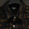 超希少！24FW バレンシアガ All-Overロゴ 偽物 デニムジャケット bax05565 - 画像 (4)