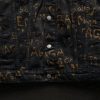 超希少！24FW バレンシアガ All-Overロゴ 偽物 デニムジャケット bax05565 - 画像 (8)