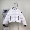 すぐ届 ムースナックルズ 偽物 PROSPECT パファー ジャケット バック ロゴ moi74838