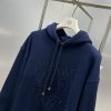 送料込 ロエベ アナグラム 刺繍ロゴ パーカー コピー スウェット loy23506 - 画像 (2)