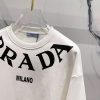 おすすめ プラダ ロゴラウンドスウェットTシャツ パロディ pua68270 - 画像 (5)