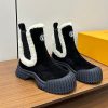 激安価格！ルイヴィトン ルビー ライン アンクルブーツ パチモン 1AC7AR - 画像 (5)