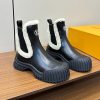 定番ルイヴィトン パロディ ルビー・ライン アンクルブーツ vur17513