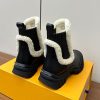 定番ルイヴィトン パロディ ルビー・ライン アンクルブーツ vur17513 - 画像 (5)