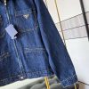 新作【プラダ】軽量デニムジップジャケット 偽物 GEB25514PW - 画像 (8)