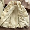 稀少ボッテガヴェネタ 贋物 オフホワイト パファー ダウン ジャケット bot31088 - 画像 (6)