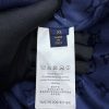【ネイビー】ルイヴィトン レザーパッチフリースブルゾン 偽物 1AGLXN - 画像 (9)
