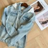 ★日本!!人気！モンクレール Melissa デニム ジャケット スーパーコピー mok49481 - 画像 (2)