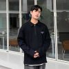 確保済みプラダ パチモン◆Re-Nylon×コットン ピケ ジップアップ 長袖 ポロシャツ pub43397 - 画像 (5)