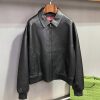人気急上昇 シュプリーム スタッヅ アーチロゴ コピー レザージャケット レッド Shm39419 - 画像 (2)